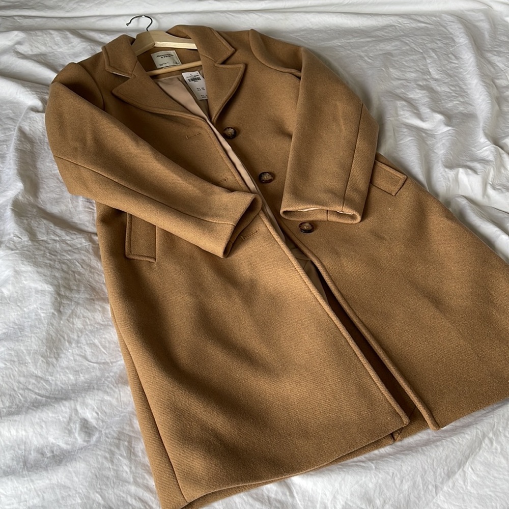Abercrombie and Fitch Dad wool coat